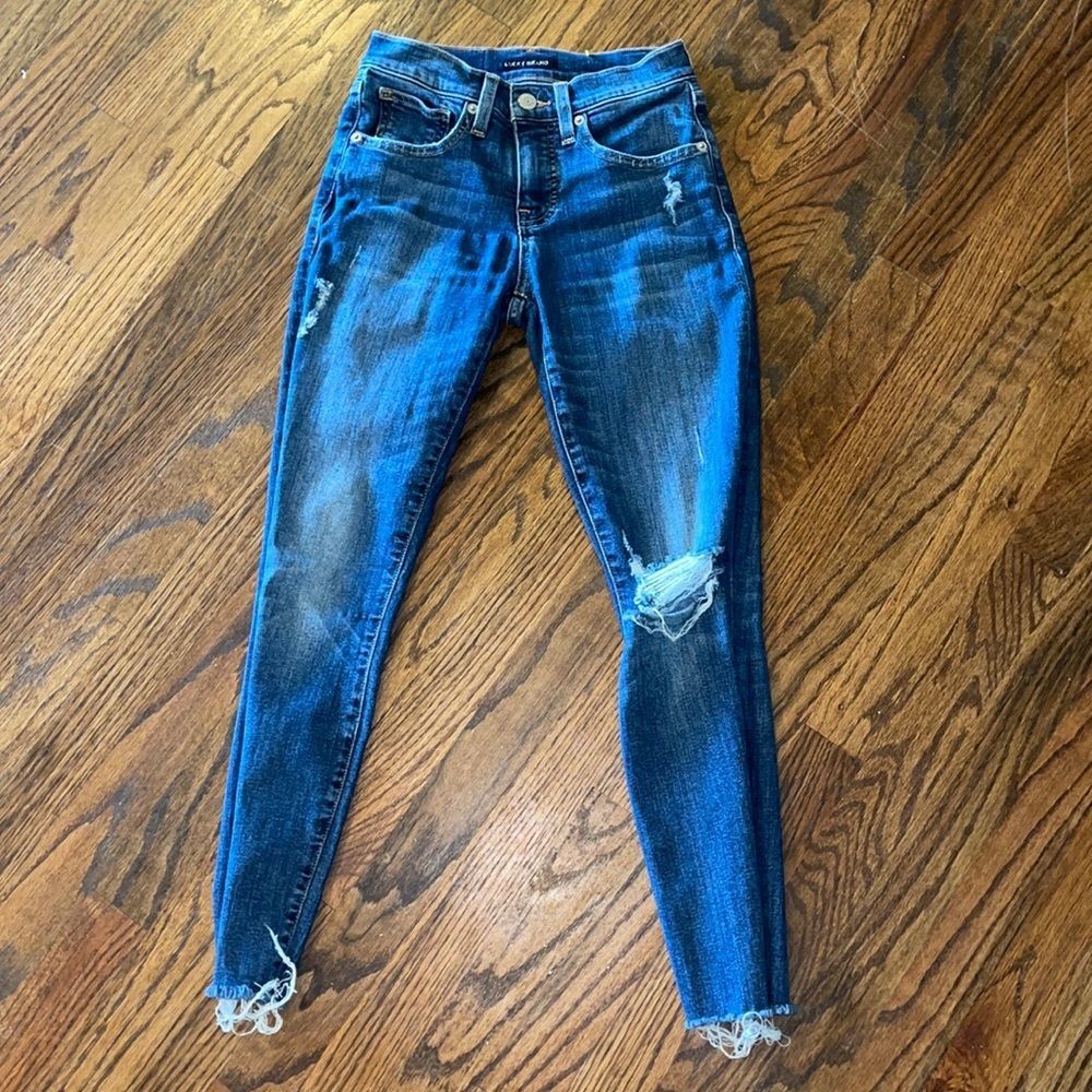 Lucky Brand Skinny Mid-rise Ava Jeans